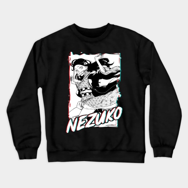 Nezuko Manga Crewneck Sweatshirt by Summermint